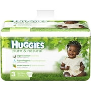 Huggies Pure & Natural Big Pack Sz3 66ct