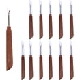 thumbnail image 1 of PinesC 12 Pcs Sewing Seam Rippers Plastic Thread Cutter Handy Stitch Ripper Tag Sewing Thread Removers Crafting Removing Threads Stitch Ripper Sewing Tools for Needle Work Patterns and Clothes, 1 of 5