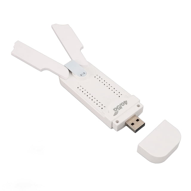 PUNTO DE ACCESO DE BOLSILLO DE VIAJE, SOPORTE DE SEÑAL ESTABLE B1 3 5 USB Pequeño Enchufe y Reproducir 4G LTE USB Modem WPA WPA Cifrado para La Computera Portátil de Escritorio