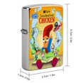 thumbnail image 2 of Pollo interrumpidor-theme Copper Metal Lighter Shell, Premium Replacement Refillable Lighter Case with Durable Metal Construction, Compatible with Zippo and Most Standard Lighter Models, 2 of 6