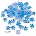 thumbnail image 6 of 300pcs/bag Christmas Snowflakes Confetti Artificial Snow Xmas Tree Ornaments, 6 of 10