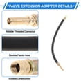 thumbnail image 3 of 1set 135 Degree Copper Tire Valve Extension with Flexible Plastic 300mm Tyre Valve Inflation Adapter for Car Motorcycle RV Truck Bike, 3 of 6