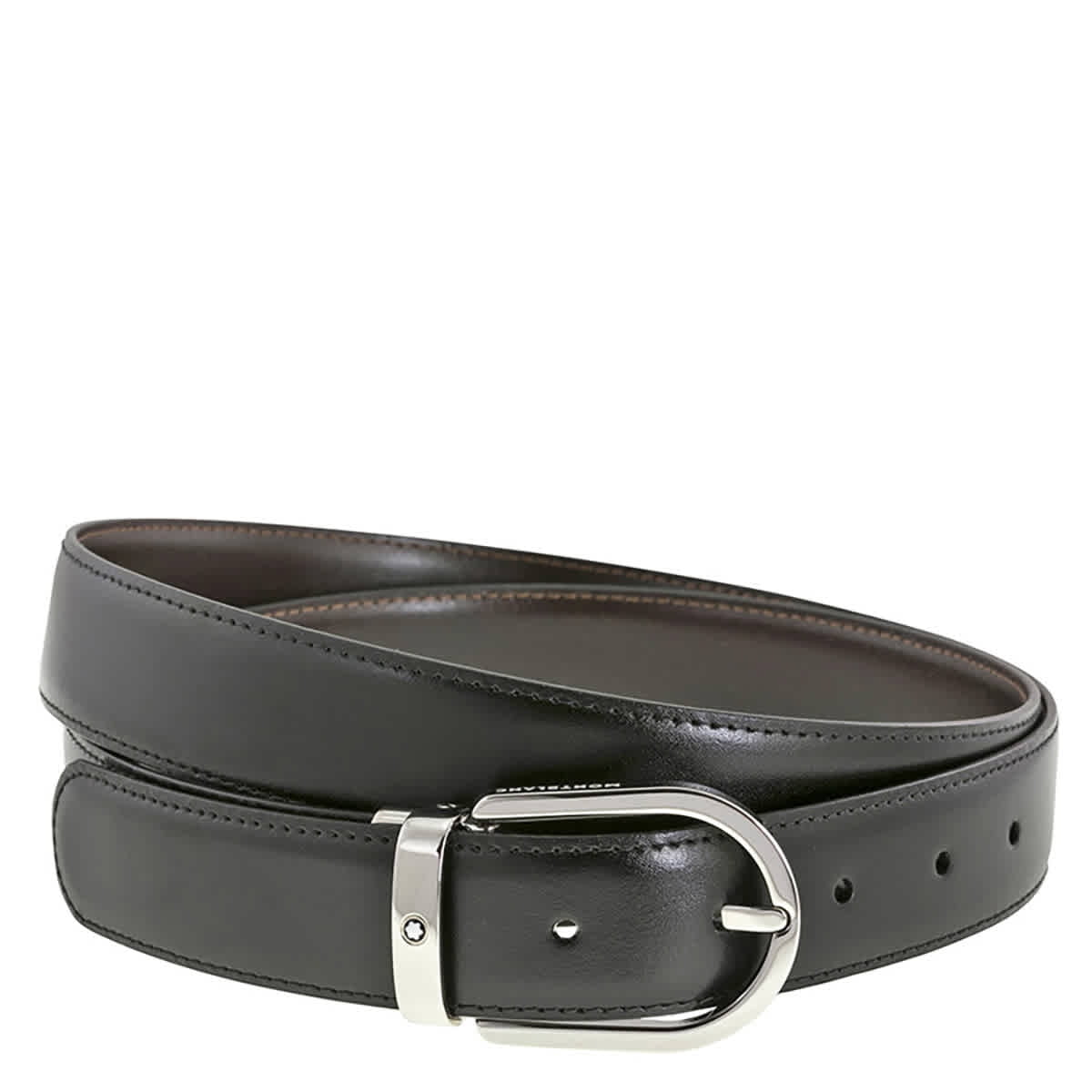 Montblanc Classic Line Men's Smooth Leather Belt - Walmart.com