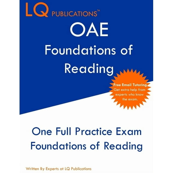 OAE Foundations of Reading: Free Online Tutoring - New 2021 Edition - The most updated practice exam questions., (Paperback)