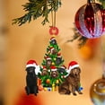 thumbnail image 1 of Fiudx Adorno para Árbol de Navidad, Acrílico, Duradero y Resistente a La Decoloración, Ideal para Colgar En El Hogar y El Coche, Fácil de Colgar, Ideal para Fiestas Navideñas, 8 Cm., 1 of 6