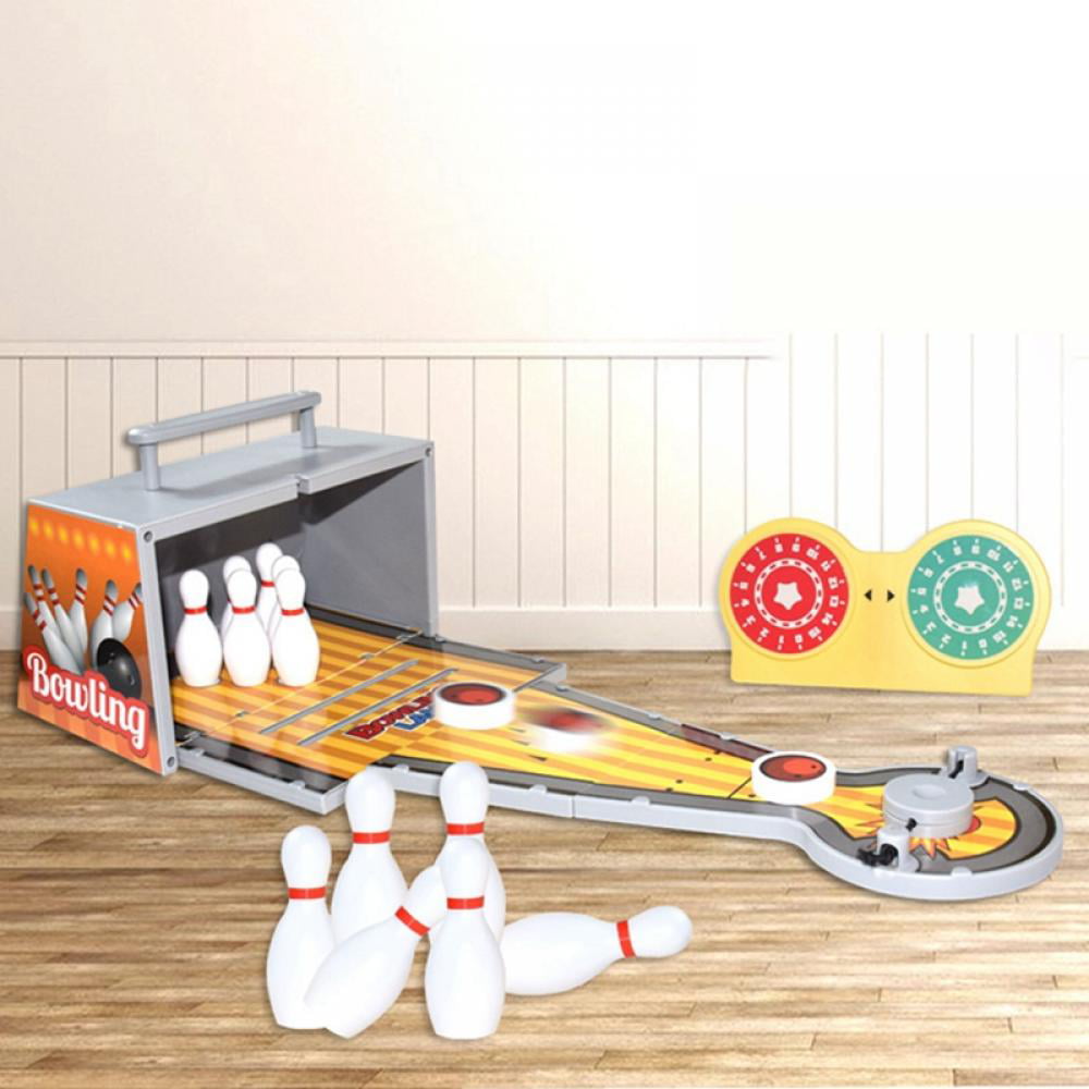 Tabletop Bowling Game for Kids Adults Family Fun Birthday Xmas Party Gift Desk 