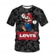 thumbnail image 3 of Super Mario 2023 Ropa nueva camiseta para niños camiseta de verano Mario Brothers Fantasy Super Mario Boys Ro, 3 of 4