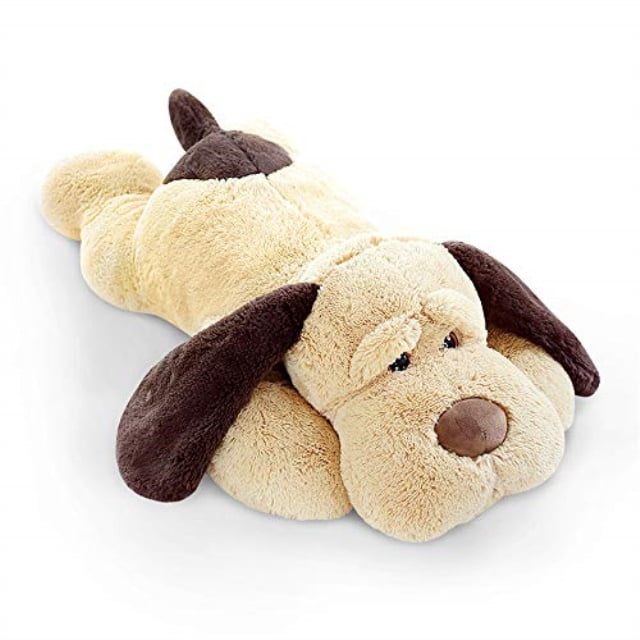 green puppy plush
