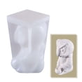 thumbnail image 3 of Moldes de silicona 3D para velas, adornos de resina para fiestas 75x66x106mm, 3 of 7