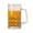 500ML B, variant on KGJQ Beer Mug, 500ml Large Capacity Glass Cup, with Thickened Wall And Durable Handle Design, Clear Beer Cup for Drinking And Juice Enjoyment