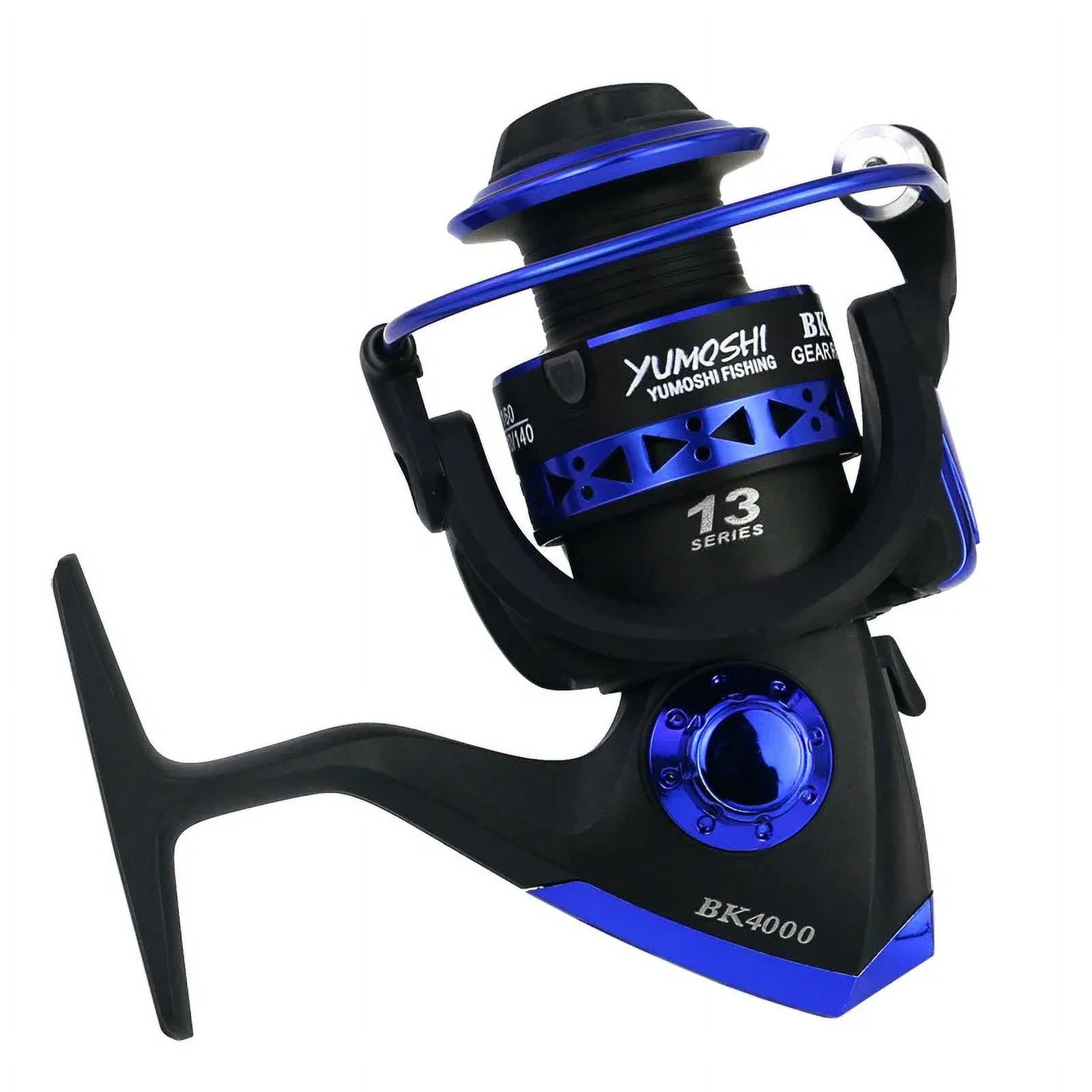 BK Series 13BB 1000-7000 Fishing Reel  Folding Rocker spinning wheel fishing  right left Spinning Reel Full Metal wire loop