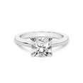 thumbnail image 3 of IGI Certified 1 Carat Radiant Shape Lab Grown Diamond Engagement Ring | 14K White Gold | Agnes Criss Cross Prong Solitaire Diamond Ring | FG-VS1-VS2 Quality Friendly Diamonds, 3 of 6