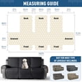 thumbnail image 4 of Funda para sofá reclinable TAOCOCO impermeable para 3 plazas, 4 of 7