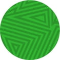 thumbnail image 1 of Ahgly Company Indoor Round Patterned Lime Green Area Rugs, 8' Round, 1 of 6