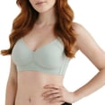 thumbnail image 6 of Ohufall Womens Sports Bra Seamless Shockproof Wireless Bralette Comfortable Push Up Removable Straps Daily Bras, 6 of 6