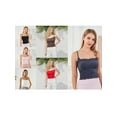 thumbnail image 5 of Women Lace Trim Cami Sleeveless Spaghetti Strap Camisoles Square Neck Crop Top Summer Streetwear, 5 of 6