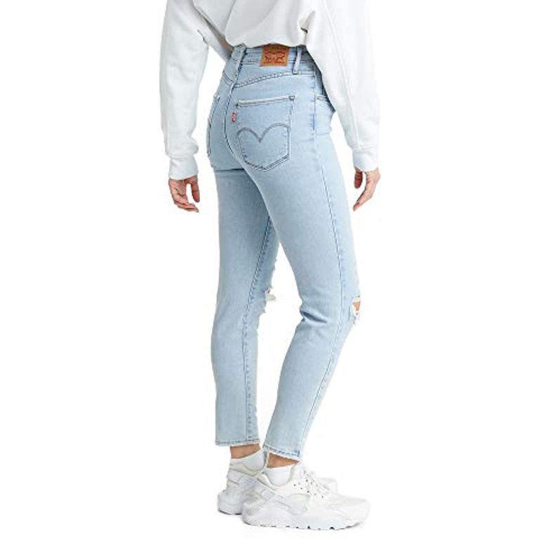 Levi's Women's 721 High Rise Skinny Jeans, Soho Azure Feels, 25 (US 0) M