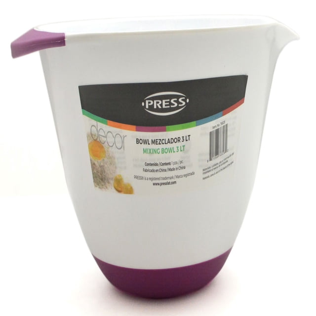 Bowl Mezclador Asa Y Base Estirable PRESS Clasic