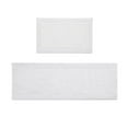 thumbnail image 2 of Madison Park Signature 24x72" Transitional Cotton Reversible Bath Rug in White, 2 of 5