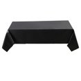 thumbnail image 2 of Jioakfa Home Textiles Clearance 50% Plastic Disposable Tablecloth 137 X 274Cm Elastic Outdoor Tablecloth Waterproof Parties Beer Table Tablecloths For Picnic Wedding Garden Tablecloth Black, 2 of 5