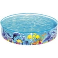 thumbnail image 6 of Bestway: Odyssey Fill 'N Fun Play Pool - 72 x 15" Round Kiddie Splash Pool, Underwater Fish Sea Theme, 198 Gal, Outdoor Water Play, Toddler & Kids 2+, 6 of 7