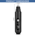 thumbnail image 2 of Ear Nose Trimmer, Professional Painless USB Rechargeable Eyebrow Facial Hair Trimmer for Men Women, Precision Tool with Powerful Motor and Dual-Edge Blades, 2 of 6