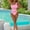 Pink#4, variant on Clearance Swimsuits for Women,Bikinis for Women One Piece 50% off Clear,Ladies Fashion Retro Print Fitting Bikini Sexy Women's Piece Swimsuit Pink M
