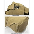 thumbnail image 3 of Guardurnaity al aire libre Touring de gran capacidad Multifuncional Conveniente Diseño simple Bolsa Lienzo Deportes Montañismo Mochilas Caqui, Estándar 45x26x20cm Guardurnaity AP015009-02, 3 of 6