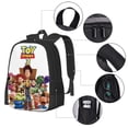 thumbnail image 3 of Toy Story Backpack, 3d Printed Laptop Backpack, Water Resistant Computer Backpack, 16.5x12.5x5.5 Inch, 3 of 9