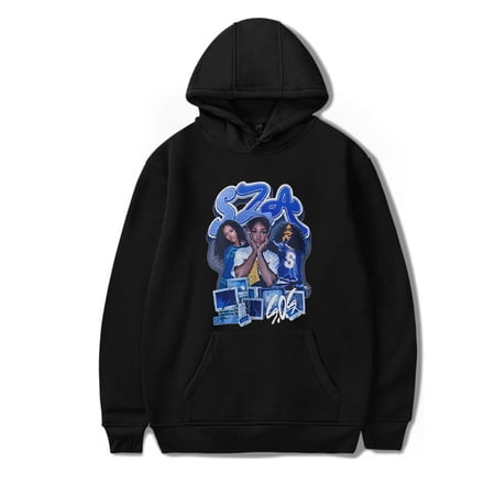 SZA SOS Graphic Hoodie SOS Album Merch Women Men Fashion Casual Long Sleeve Sweatshirt