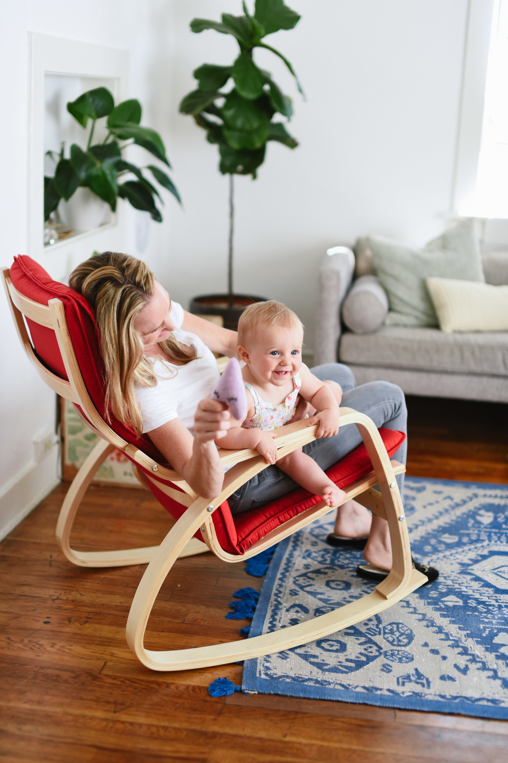 Bentwood Adult Rocking Chair Red Walmart