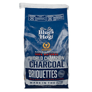 Blues Hog Charcoal Briquettes, Single Sourced for Heat & Smoke Consistency, 12 lbs