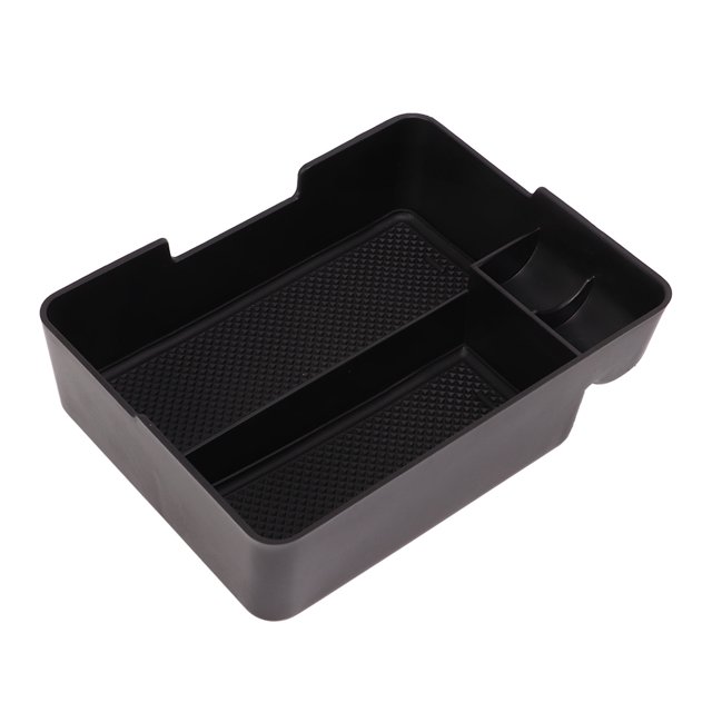 Caja de almacenamiento para consola central bandeja multifuncional para interior de coche plástico ABS de gran capacidad respetuoso con el medio ambiente para interior de ANGGREK Otros
