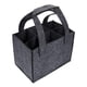 thumbnail image 4 of Bolsa de mano plegable navideña para 6 botellas de champán Gris, 4 of 8