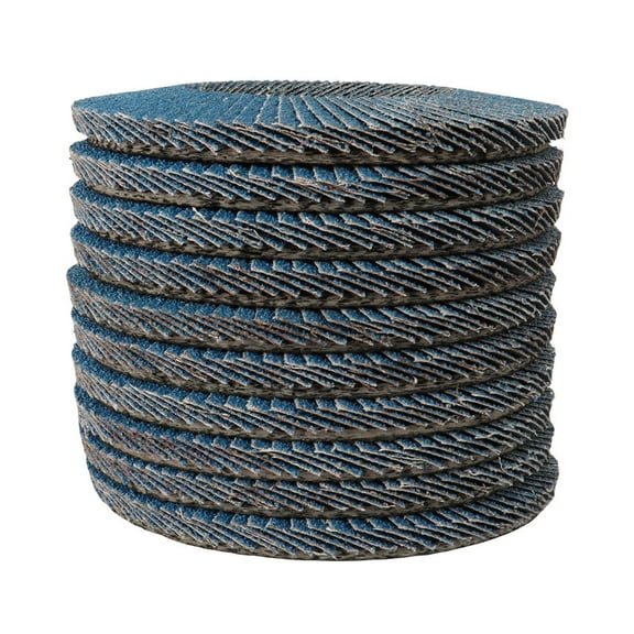 ALL-CARB 10 Pack Wheel Angle Grinder Sanding Disk 125mm Grit40 Premium Zirconia Flap Disc