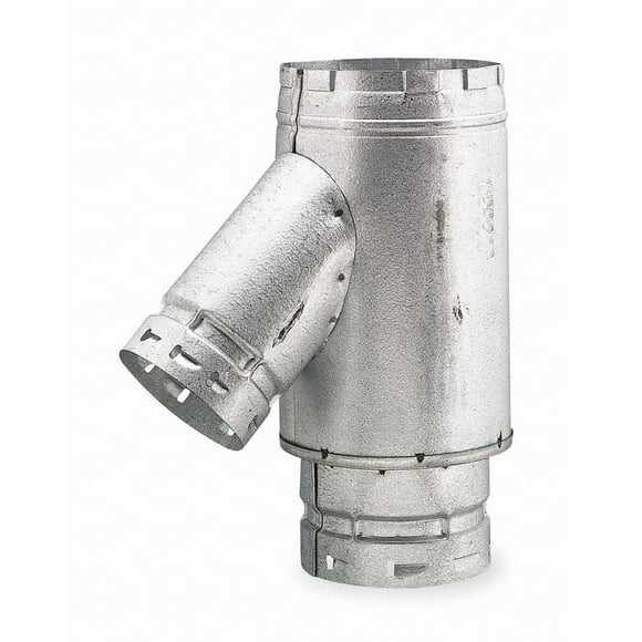 Ameri-Vent Reduction Wye, 5" Dia, 1 ft. L