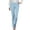 Light Blue, variant on NEW TRENDY!! Toonshare Women's Candy Pencil Pants Colorful Feet Denim Pants Versatile Cargo Pants Trousers White 29