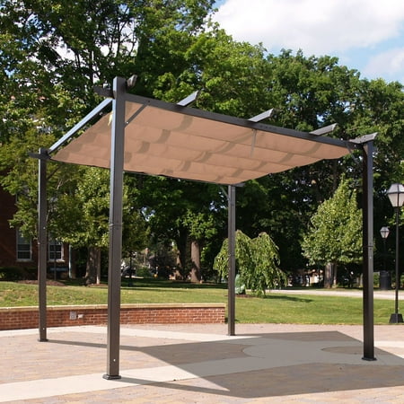 Deluxe Pergola - Outsunny 10 x 10 ft. Aluminum Patio Pergola