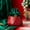 Green, variant on Vikakiooze Christmas Bags Leather Tote Bucket Christmas Eve Velvet Gift Bags Christmas Fruit Candy Cloth Velvet Bags