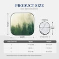 thumbnail image 6 of Goofa Fog Forest Pattern 2 Piece Car Windshield Sun Shade Foldable | Front Windshield Shade for Sun, Heat and UV Rays | Sunshade for Car Front Window-Large, 6 of 7