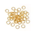 thumbnail image 1 of Jumpingount 200 piezas anillos tobilleras fabricación de joyas encontrar conector decorativo hecho a mano artesanía DIY accesorio para manualidades Ropa, zapatos y accesorios Miscelánea Oro Jumpingount AP015549-01, 1 of 6