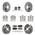 thumbnail image 1 of CMX Front Rear Disc Brake Caliper Rotors and Ceramic Pads Kit (10Pc) for Car 2007-2009 Lincoln MKX FWD KC8-101126C, 1 of 11
