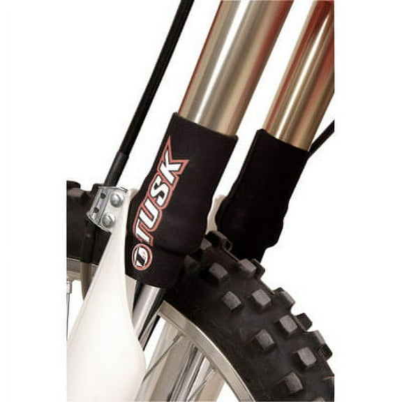 Tusk Neoprene Seal Guards 44-50mm Fork Tube, Long, Black For Husaberg FE 450 2009-2014