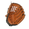 thumbnail image 3 of TEHAUX Pitcher Baseball Glove Guantes de Juveniles PU Brown Catching Baseball Game 1Set, 3 of 8