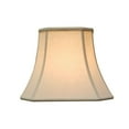 thumbnail image 4 of Royal Designs 10" Square Cut Corner Bell Lamp Shade Linen White, 4 of 5