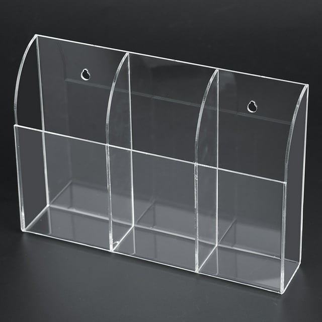 Caja de almacenamiento, soporte de control remoto de acrílico para aire acondicionado, máxima confiabilidad