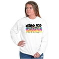 thumbnail image 4 of XOMG POP Music Cartoon Band Members Women Plus Size Sweatshirt Brisco Brands 2X, 4 of 5