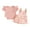 Pink, variant on BemeyourBBs Newborn Baby Girls Summer Clothes Infant Baby Girl 2 Piece Outfit Daisy Bib Overalls Set Short Sleeve Rib Knit Romper With Flower Print Suspender Shorts Set Pockets