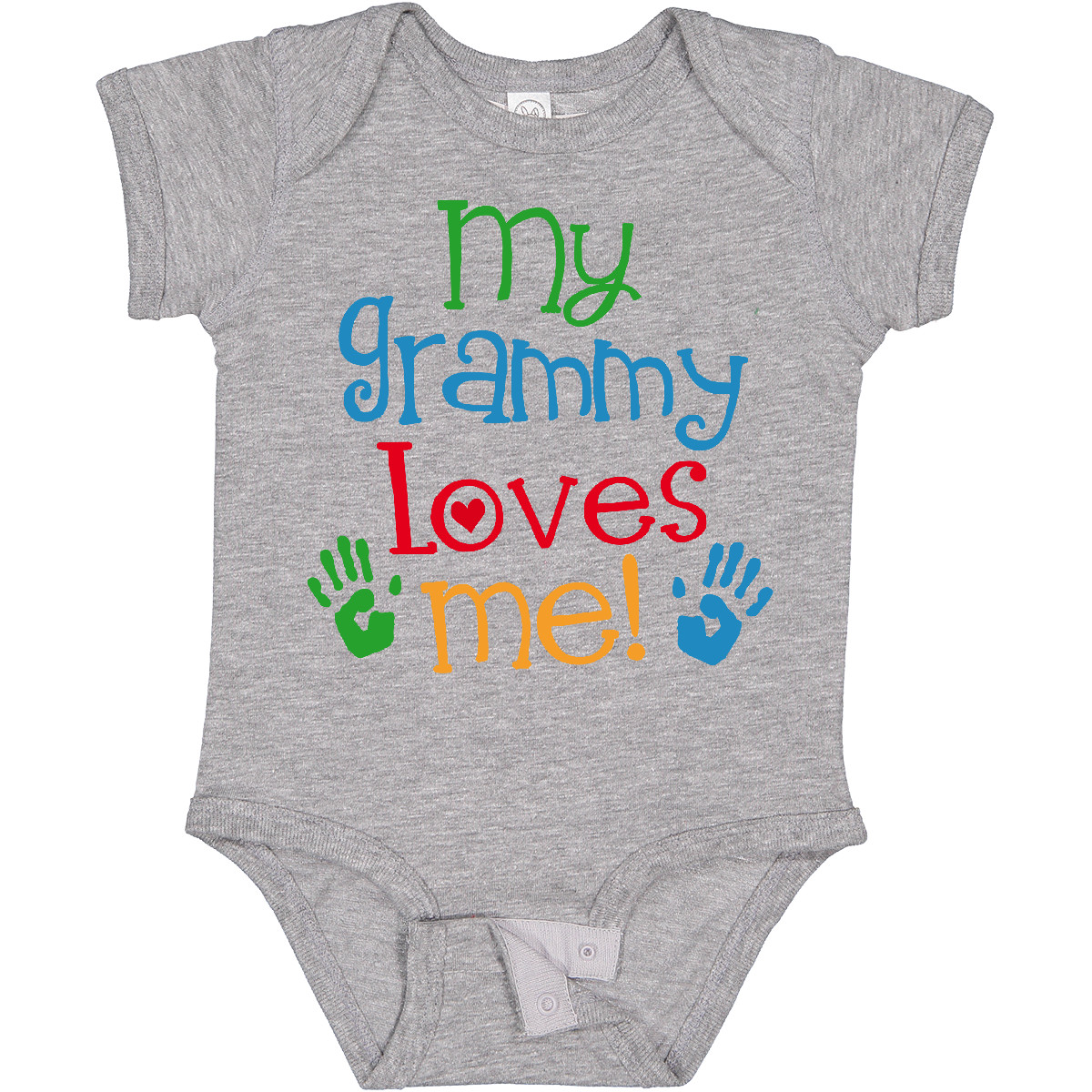 Inktastic My Grammy Loves Me Boys or Girls Baby Bodysuit