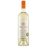 Stella Rosa Peach Semi-Sweet Moscato White Wine, 750ml Glass Bottle, Piedmont, Italy Serving Size 6oz